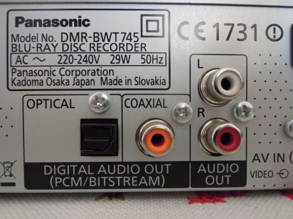 bwt745 audioout