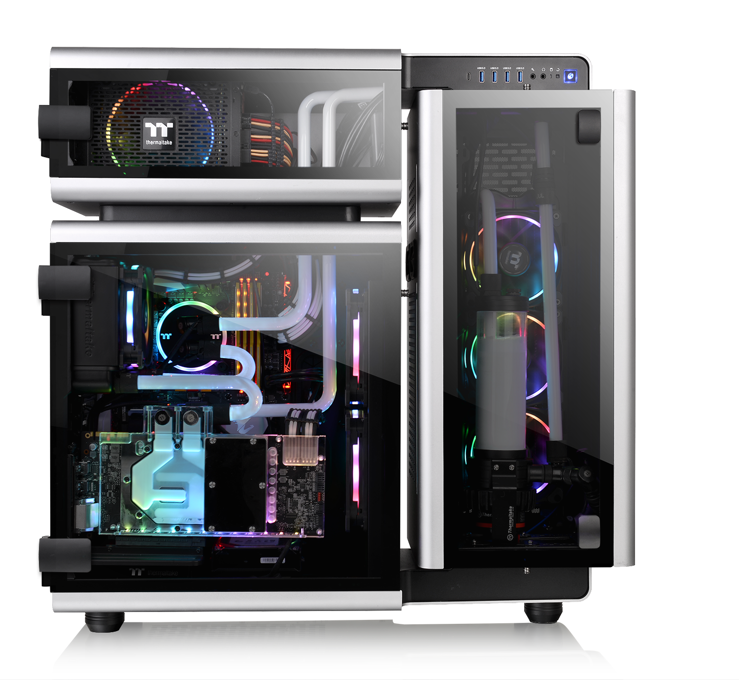 Thermaltak presenta nuovi prodotti al CES tra cui il Level 20 Full Tower Chassis Hardware Ready