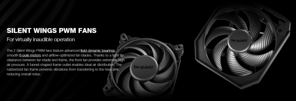 Dissipatore CPU Be Quiet! Dark Rock Pro 5 - 7 Heatpipe In Rame | Ventole PWM Silent Wings | Per Overclocking