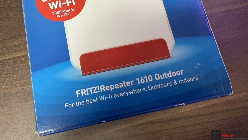 FRITZ!Repeater 1610 Outdoor recensione: il repeater Wi‑Fi 6 che porta internet davvero fuori casa