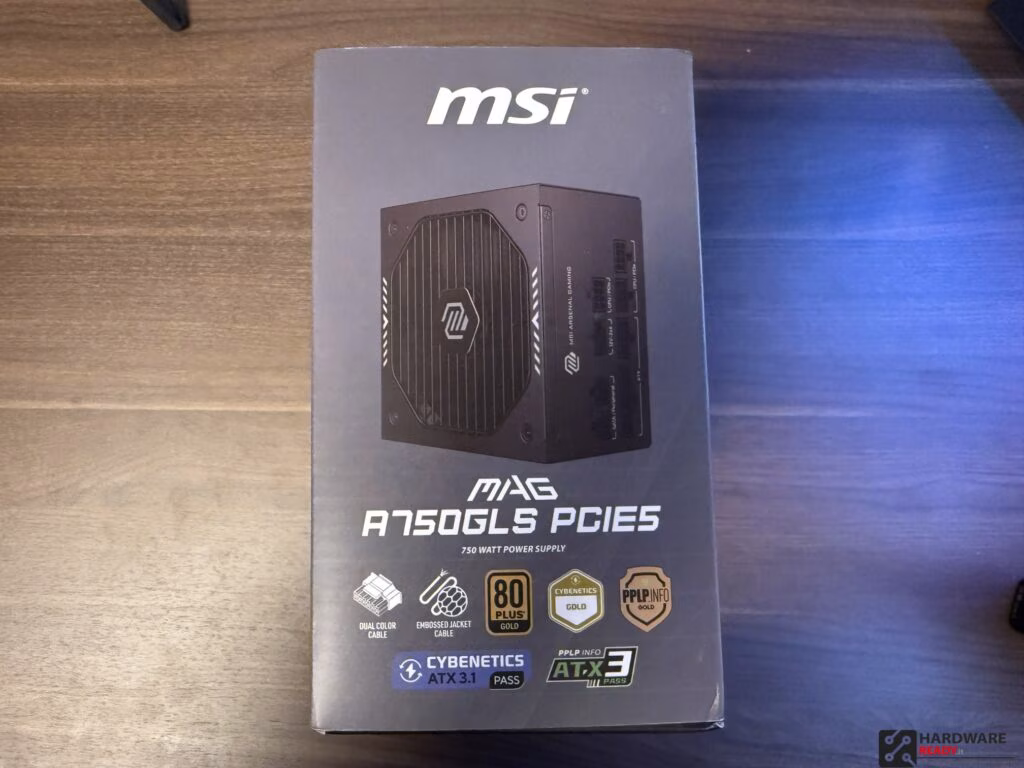 MSI MAG A750GL PCIE5. Recensione