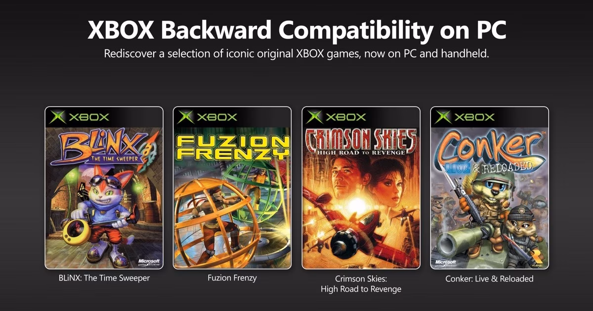 Retrocompatibilità Xbox su PC e Windows 11: annunciati i primi titoli