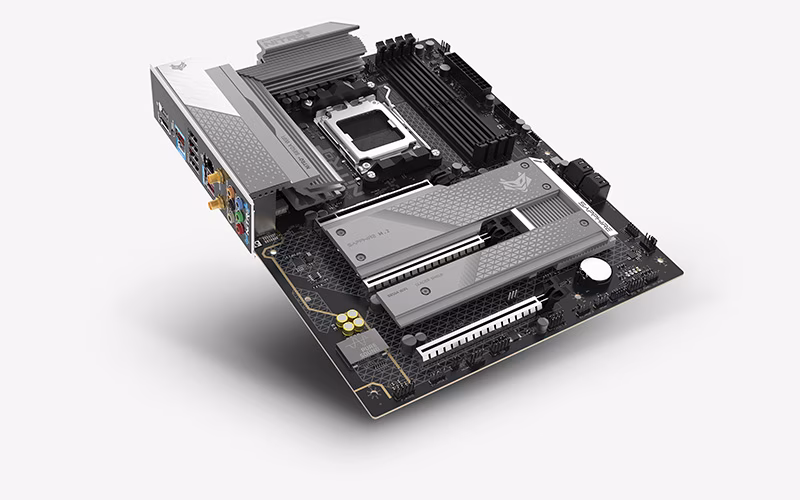 Sapphire NITRO+ B850A WiFi 7 dettaglio 4