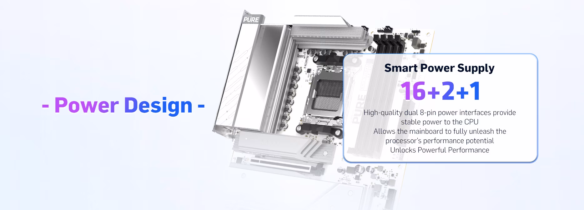 Slot PCIe e DDR5 della SAPPHIRE PURE X870A WiFi 7