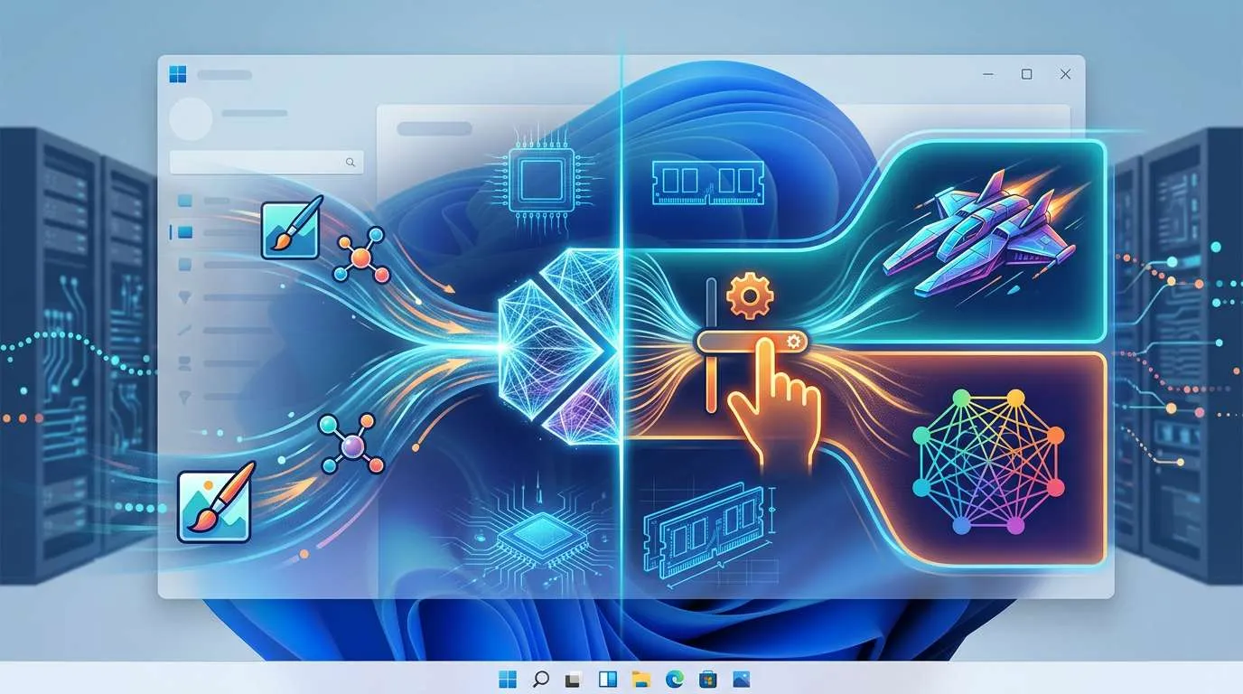 Windows 11 testa una nuova gestione della RAM per PC AI