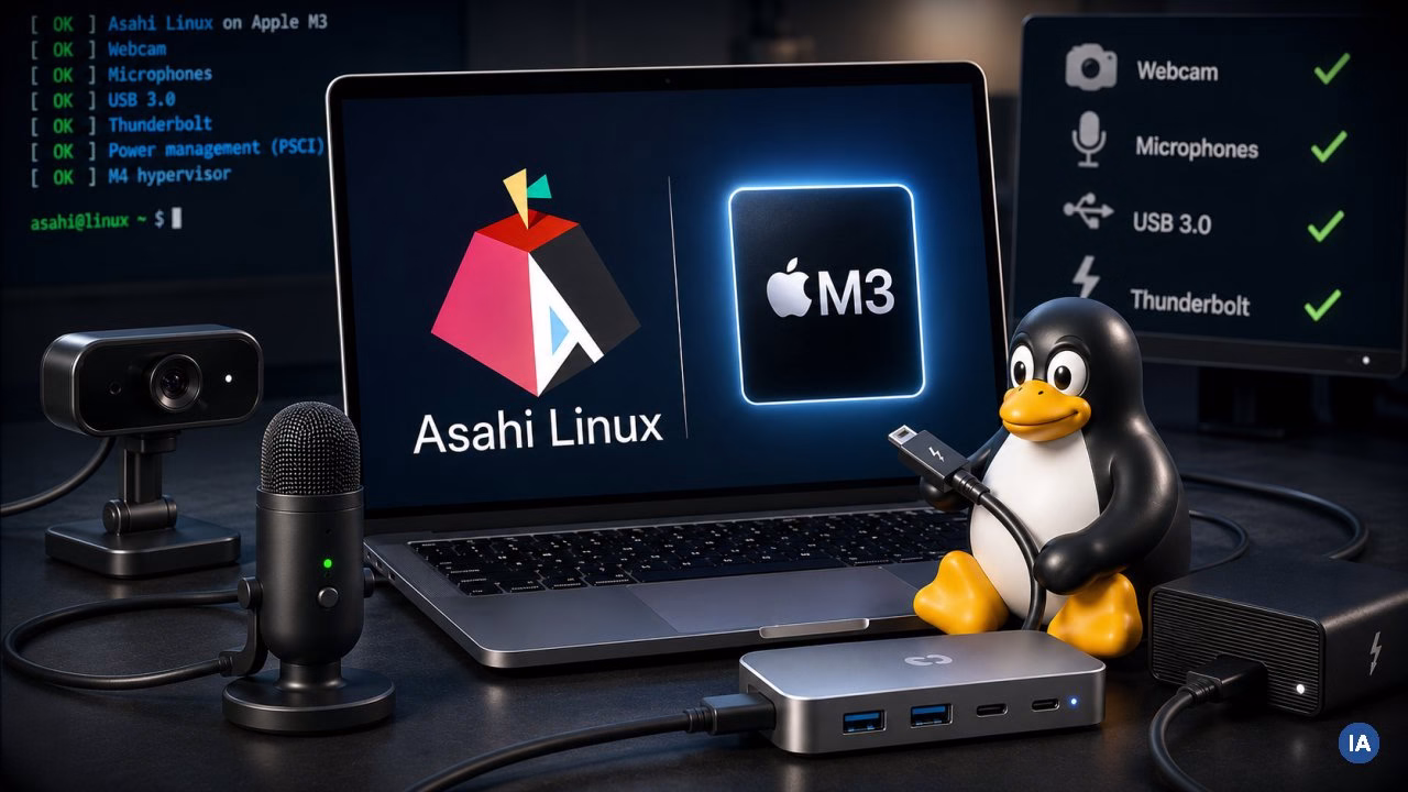 Asahi Linux supporta i Mac M3, ma la GPU non è ancora pienamente operativa