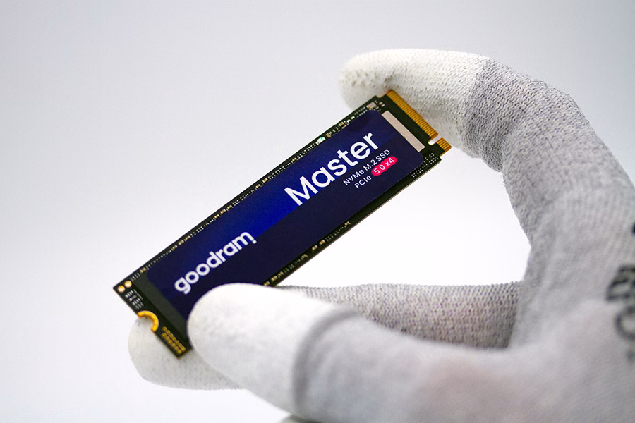 Goodram Master PCIe 5.0 in uso