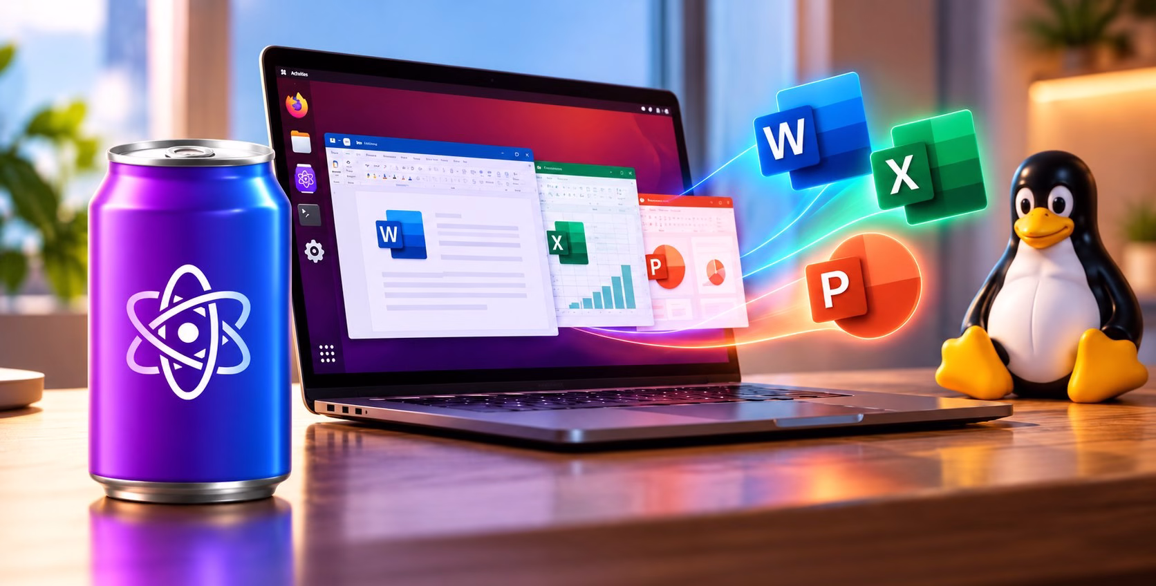 microsoft 365 su linux