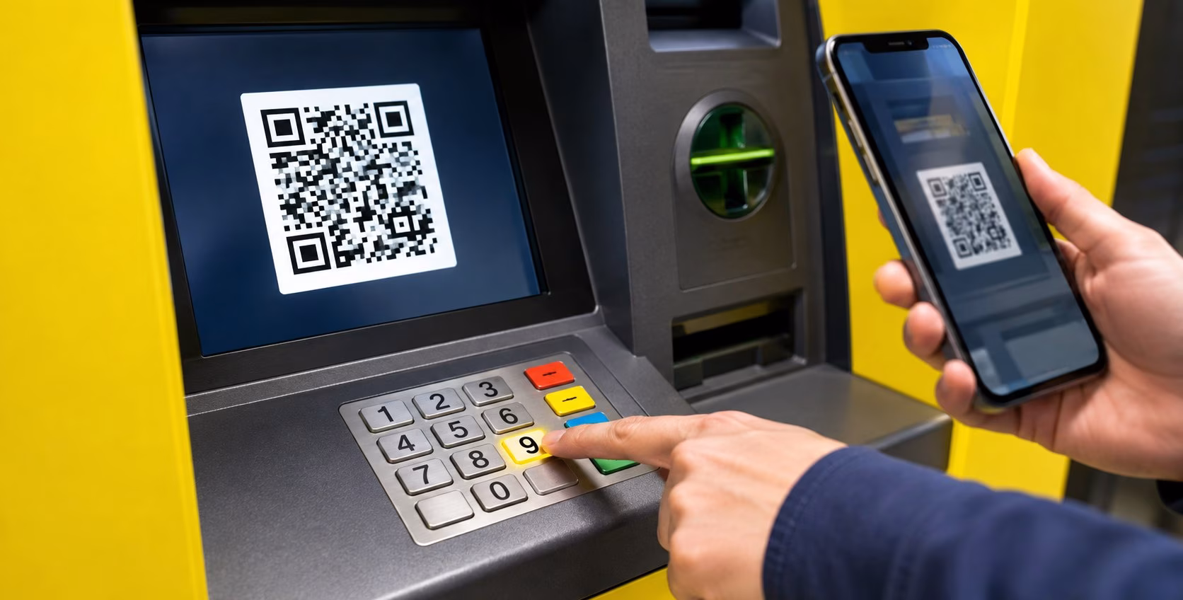 Postamat, premi tasto 9 e compare un QR Code: ecco cosa succede davvero