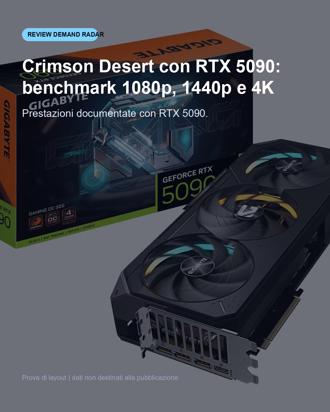 Panoramica del confronto tra Crimson Desert con RTX 5090: benchmark FPS e target 4K consigliato