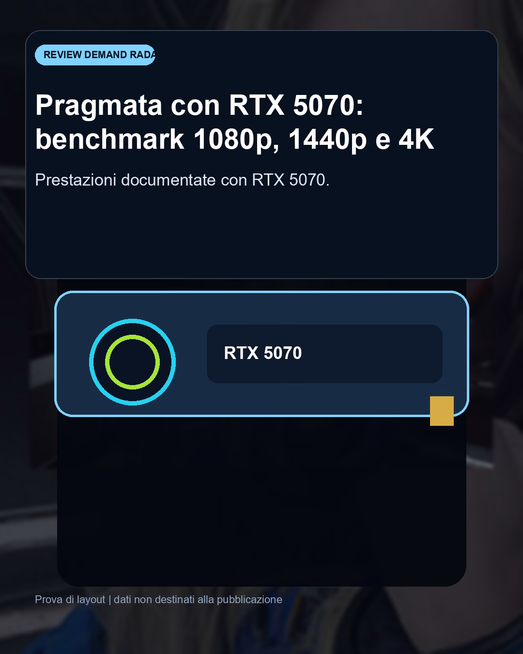 Panoramica del confronto tra Pragmata con RTX 5070: benchmark FPS e target 4K consigliato