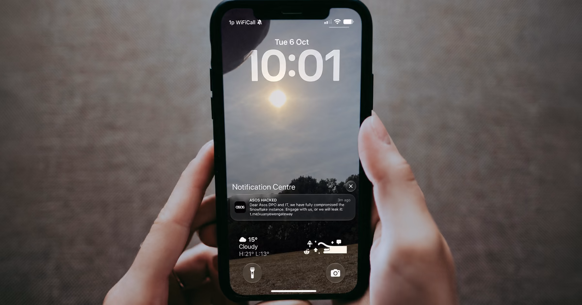notifica malevola su app