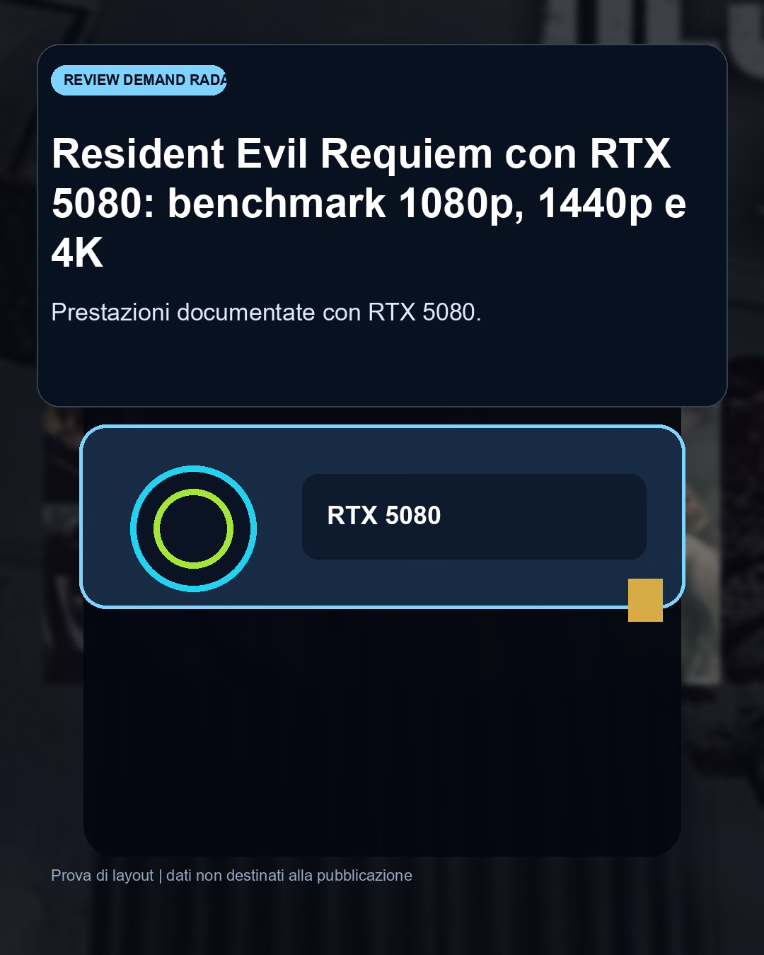 Panoramica del confronto tra Resident Evil Requiem con RTX 5080: benchmark FPS e target QHD consigliato