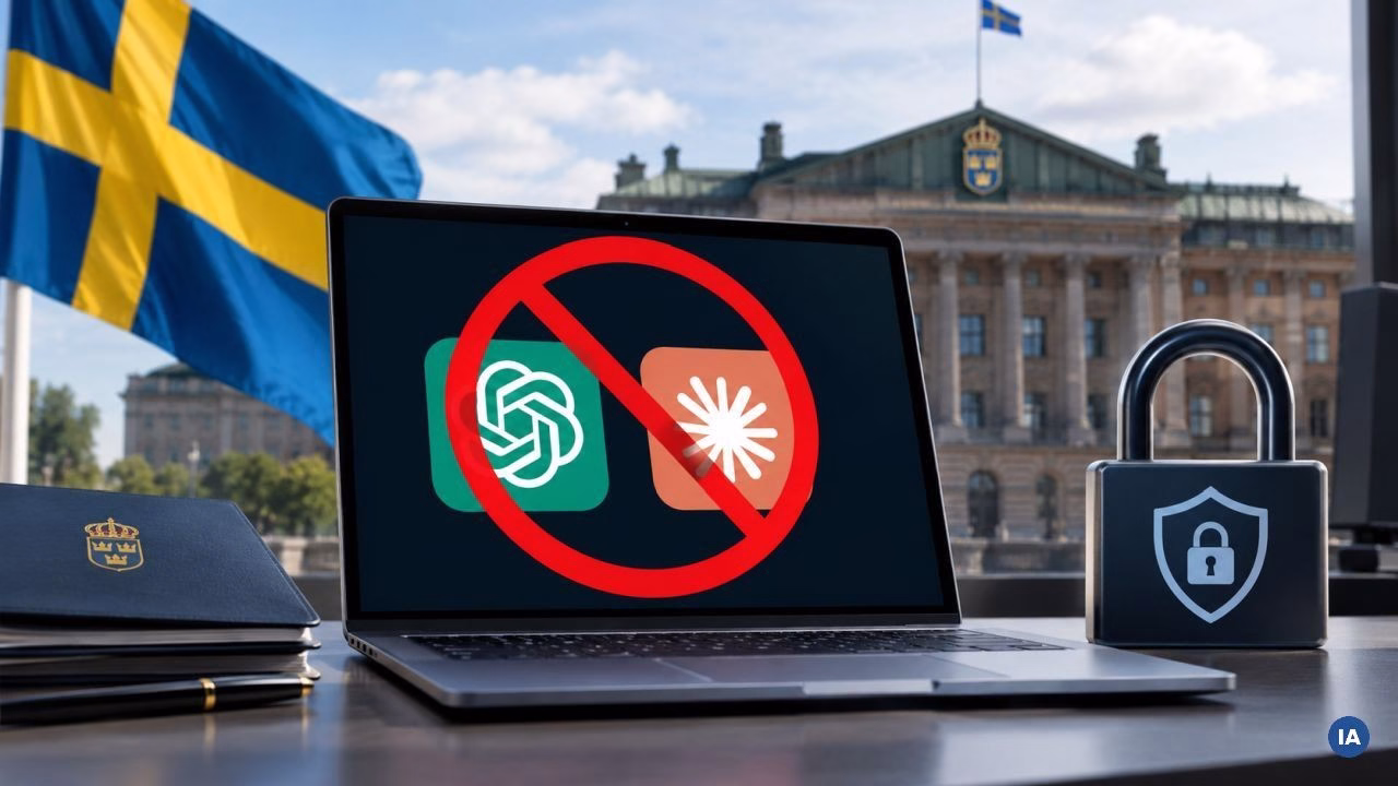 Svezia blocca ChatGPT e Claude sui PC governativi per sicurezza